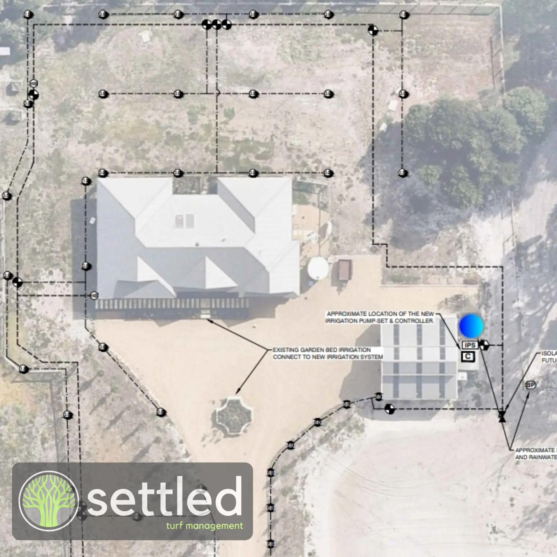 Irrigation system installation